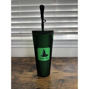 Starbucks Wicked Elphaba Thropp 24oz Cold Cup Tumbler New With Imperfections